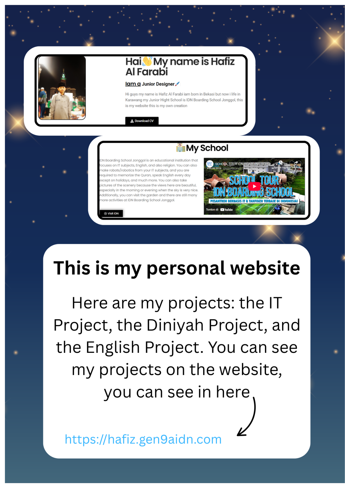 Personal Website – This is Hafiz Al Farabi Website